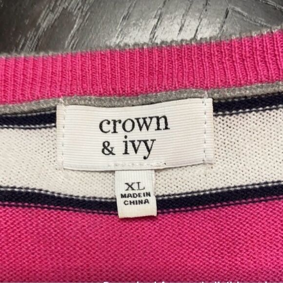 Crown & Ivy sweater size XL - Picture 4 of 7